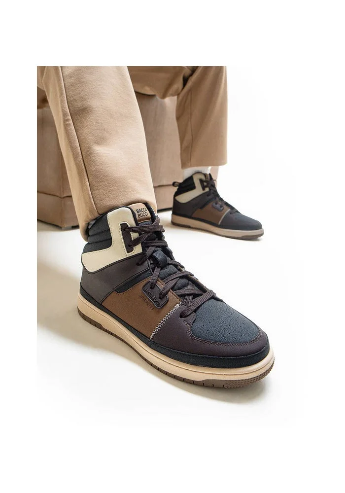 Bacca Bucci Truffle Gourmet Collection: High-Top Sneakers Inspired by Dessert Indulgence for Men | Best Price UAE